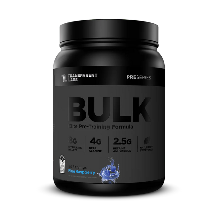 Transparent Labs Bulk Black Pre-Workout