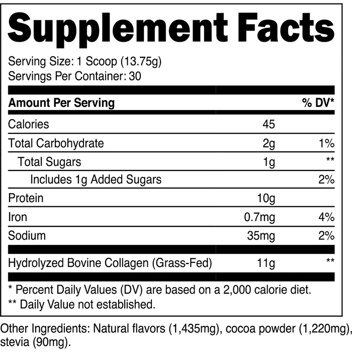 Transparent Labs Grass-Fed Collagen (Collagen Peptides)