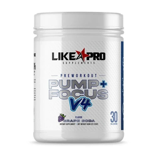 Like A Pro Pre-Workout Pump Focus V4