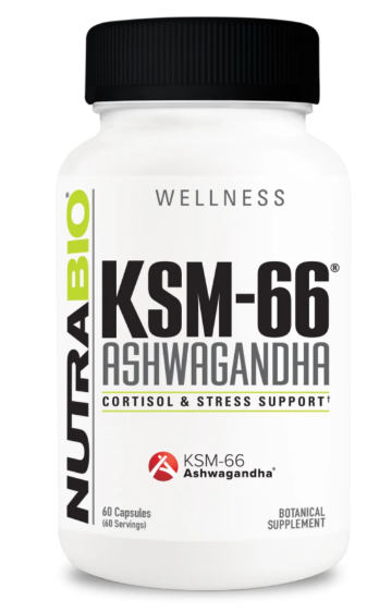 NutraBio KSM-66 Ashwagandha