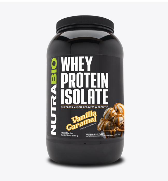 Nutra Bio Whey Protein Isolate