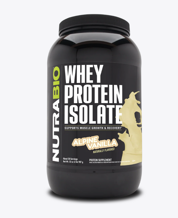 Nutra Bio Whey Protein Isolate
