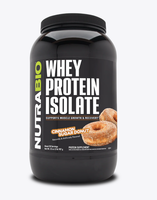 Nutra Bio Whey Protein Isolate