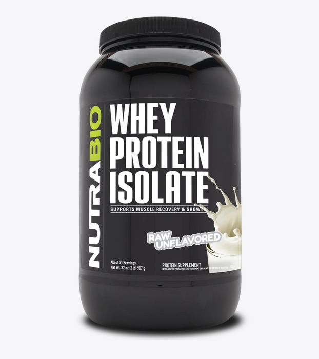 Nutra Bio Whey Protein Isolate