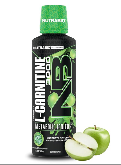 NutraBio L-Carnitine Liquid Shots