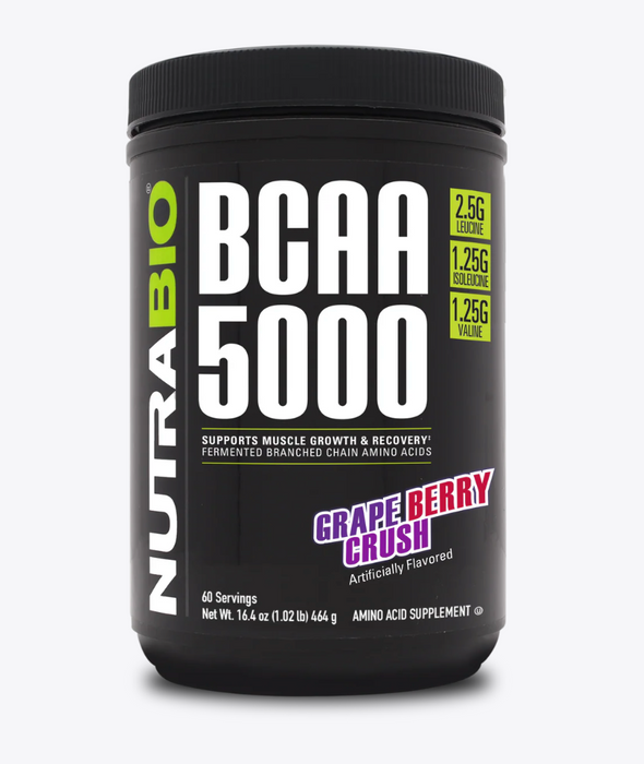 NutraBio BCAA 5000 Powder