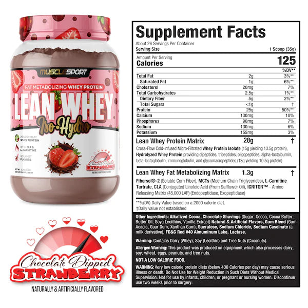 Musclesport Lean Whey Iso-Hydro