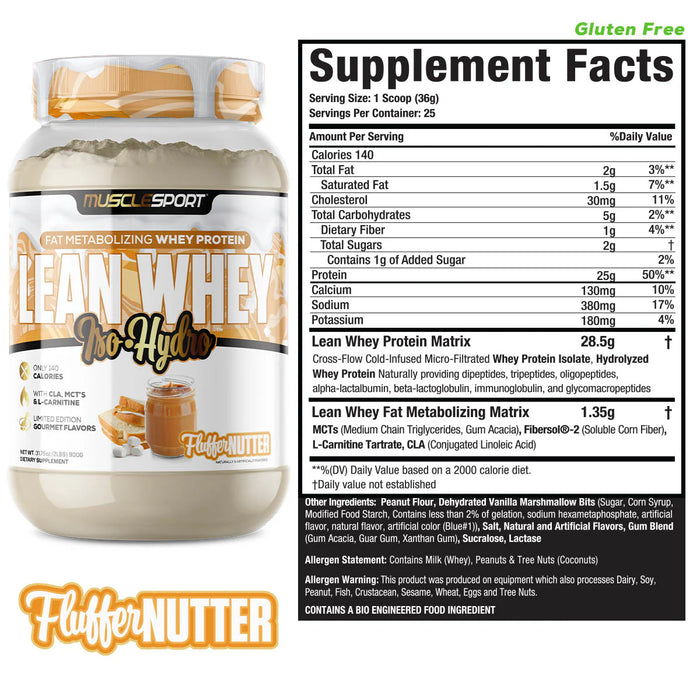 Musclesport Lean Whey Iso-Hydro