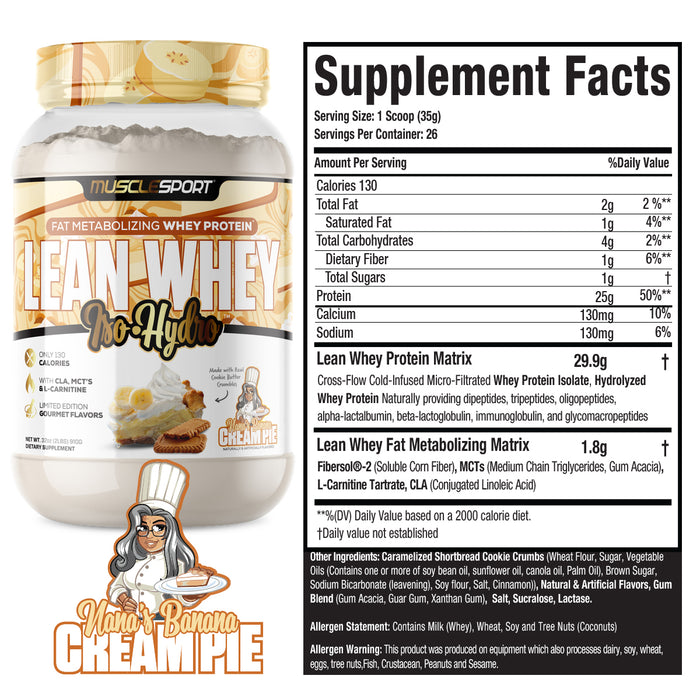 Musclesport Lean Whey Iso-Hydro