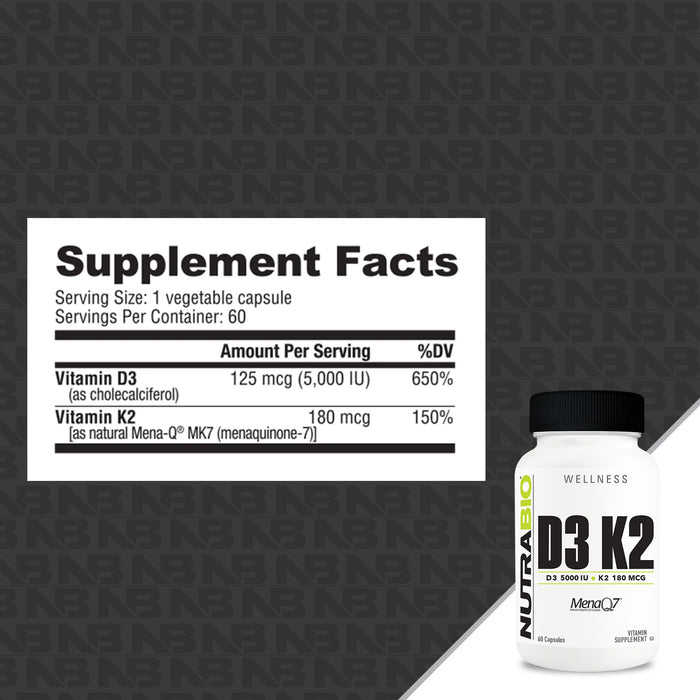 NutraBio D3 K2