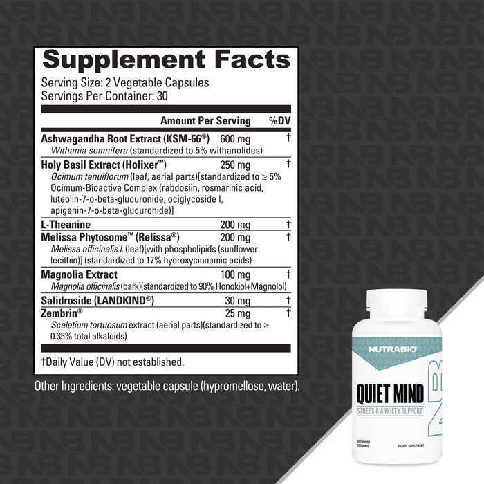 NutraBio Quiet Mind