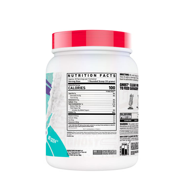Ghost Whey Clear Protein Isolate