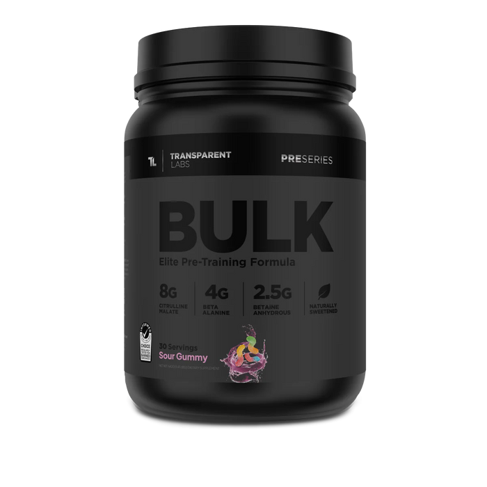 Transparent Labs Bulk Black Pre-Workout