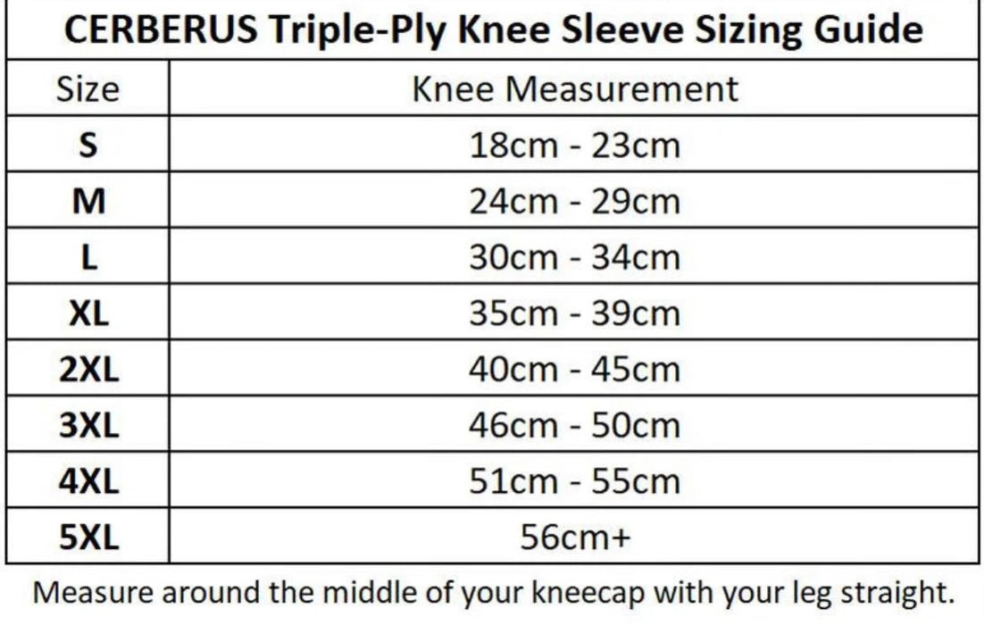 Cerberus Triple-Ply Knee Sleeve