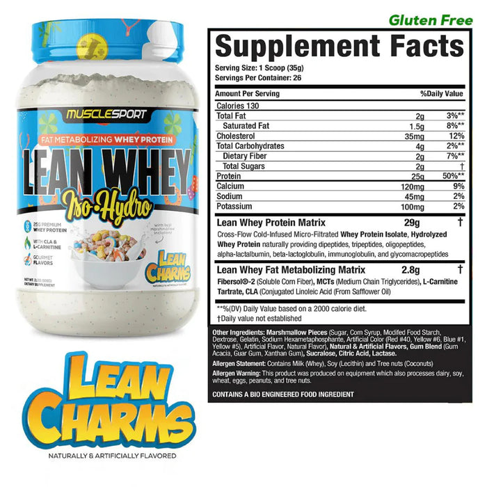 Musclesport Lean Whey Iso-Hydro
