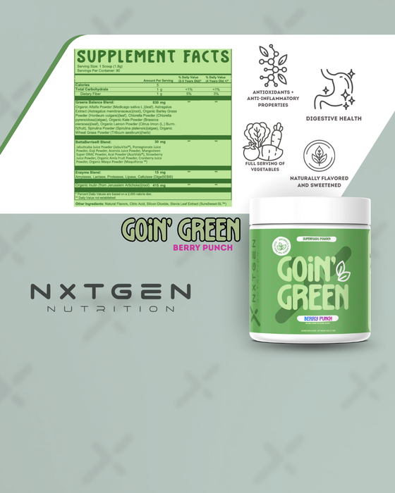 Nxt Gen Goin' Green: Superfoods