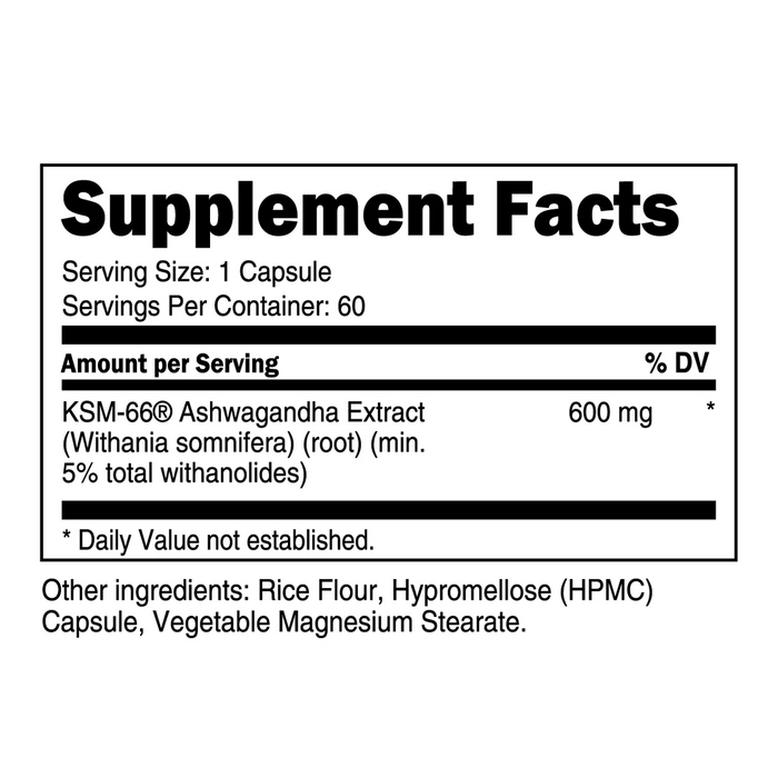 Transparent Labs KSM-66 Ashwagandha