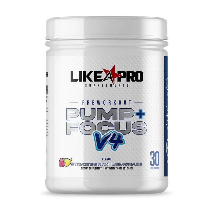 Like A Pro Pre-Workout Pump Focus V4