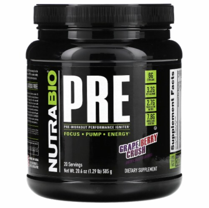 NutraBio Pre-Workout