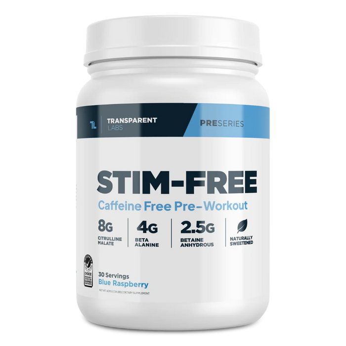 Transparent Labs Stim-Free Pre Workout