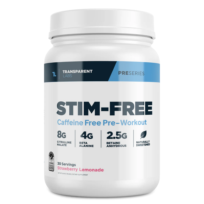 Transparent Labs Stim-Free Pre Workout