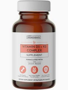 Just Ingredients Vitamin D3 + K2 Complex
