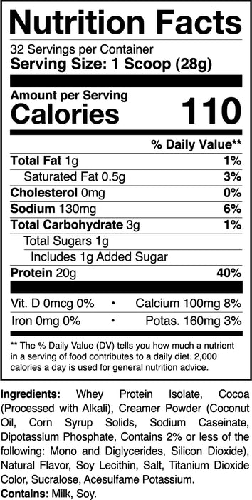 1st Phorm Phormula-1 Pure Whey Protein Isolate