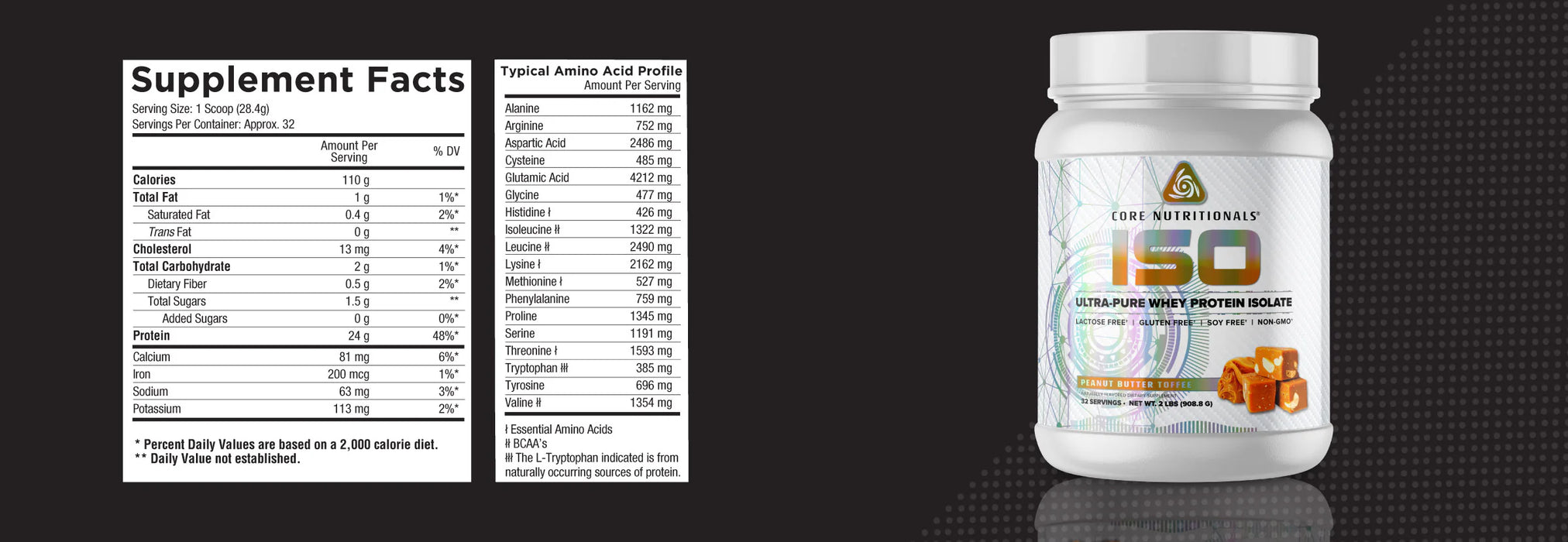 Core Nutritionals ISO Whey Protein