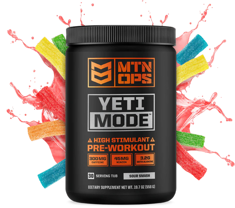 MTN OPS Yeti Mode High Stimulant Pre-Workout